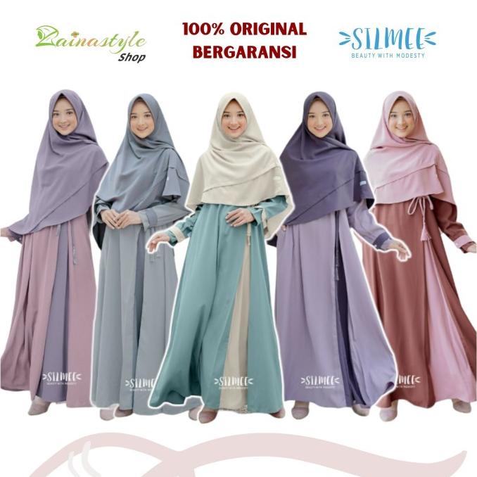 LAASYA SET DRESS ORIGINAL BY SILMEE / GAMIS MUSLIMAH MODERN