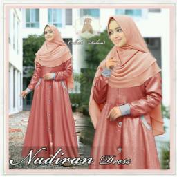 NADIRAN GLAMOUR (EP) BAJU MAXI DRESS MUSLIM BUSUI WANITA DEWASA MURAH GAMIS KEKINIAN GROSIR MODERN