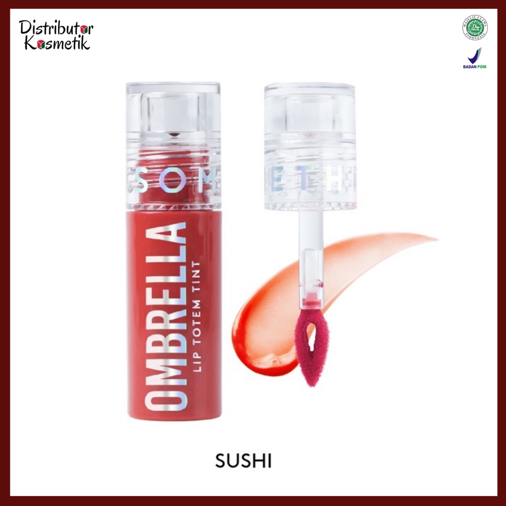 [ CLEAREN SALE ] SOMETHINC OMBRELLA Lip Totem Tint - Lip Tint Bibir Plumpy Juicy Sehat - Lip Tint Original ED 09-23