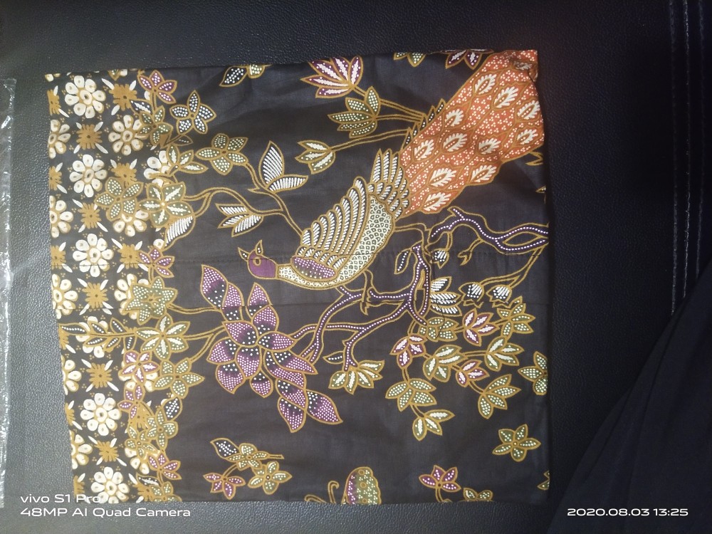 Benang Raja Hem Batik Pria Lengan Pendek Ukuran M L Xl Xxl