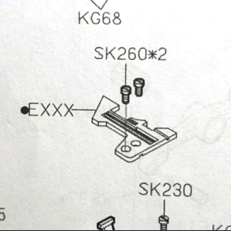 E934 Plat / Plate Neci Obras Benang 3