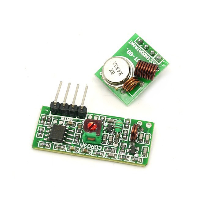 RF 433, Modul Receiver-Transmitter Gelombang Radio