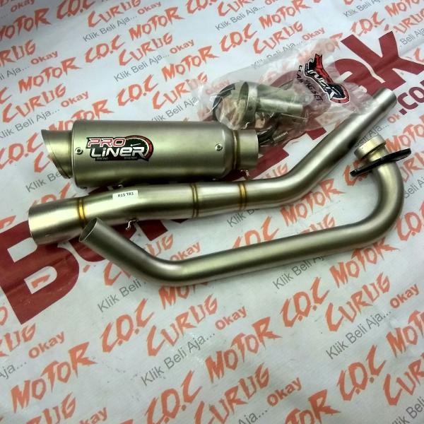 Knalpot Racing Proliner Yamaha R15 Xabre