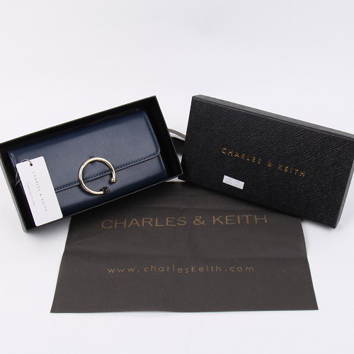 TAS SELEMPANG WANITA CHARLES & KEITH CLUTCH CNK-6016 DARK ORIGINAL IMPORT BATAM TERMURAH