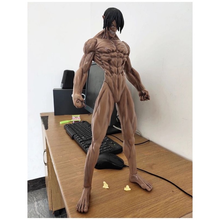Figure Attack On Titan Eren  jumbo 45cm/mainan figure Attack On titan