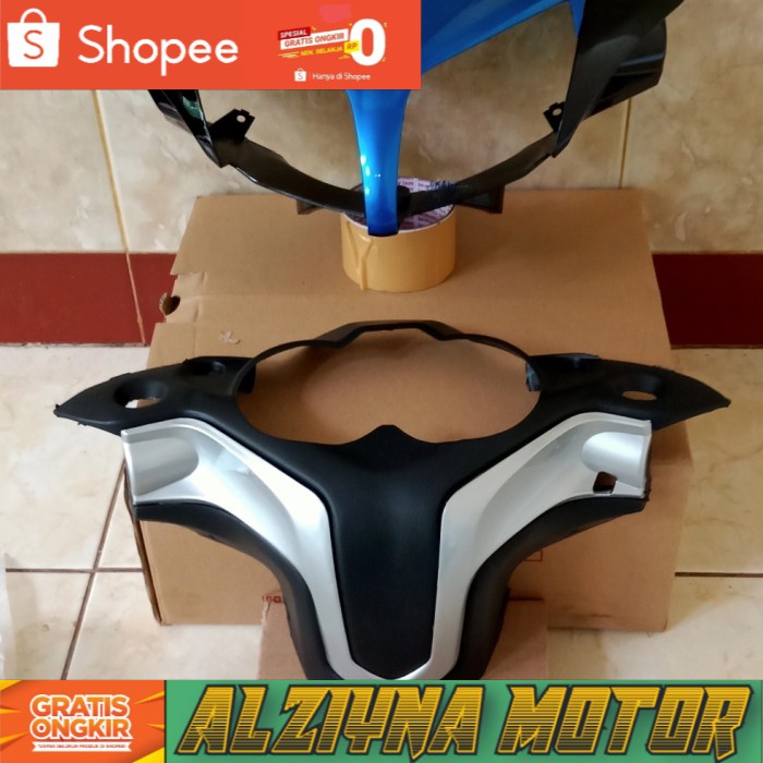 Batok depan belakang Yamaha Jupiter Z robot biru
