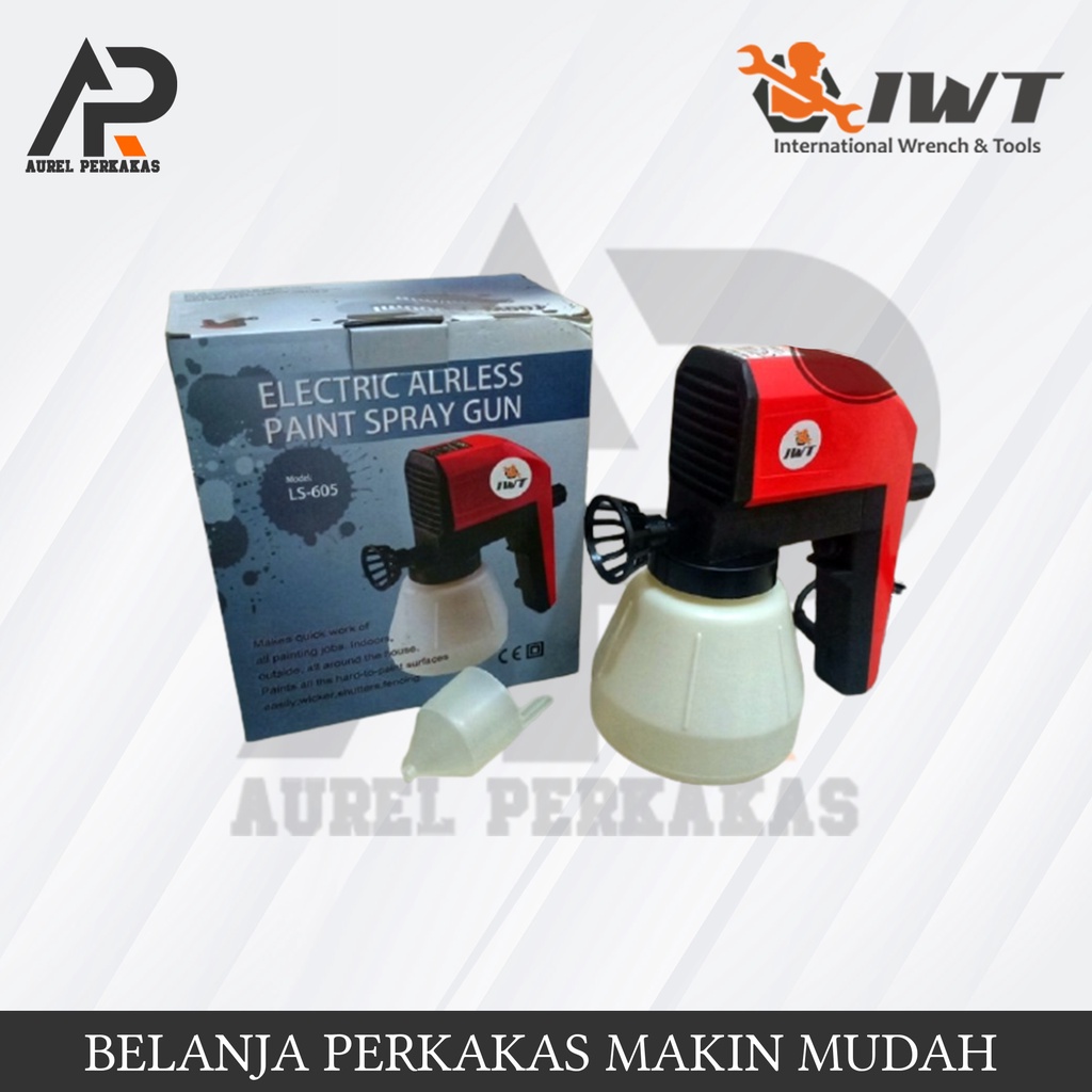 spraygun elektrik iwt