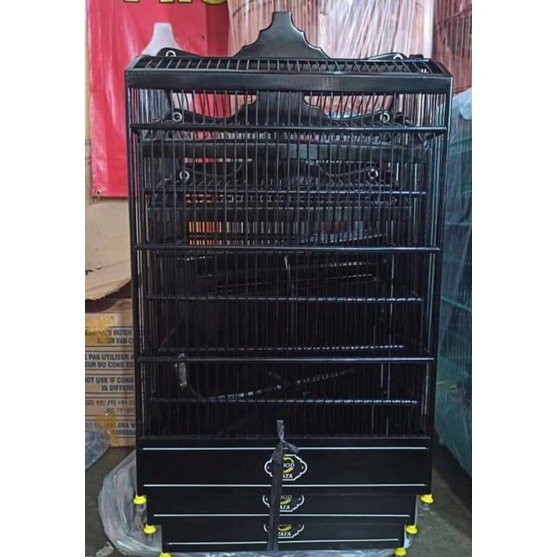 SANGKAR KANDANG KOTAK EBOD JAYA HITAM LIS NO 1 2 & 3