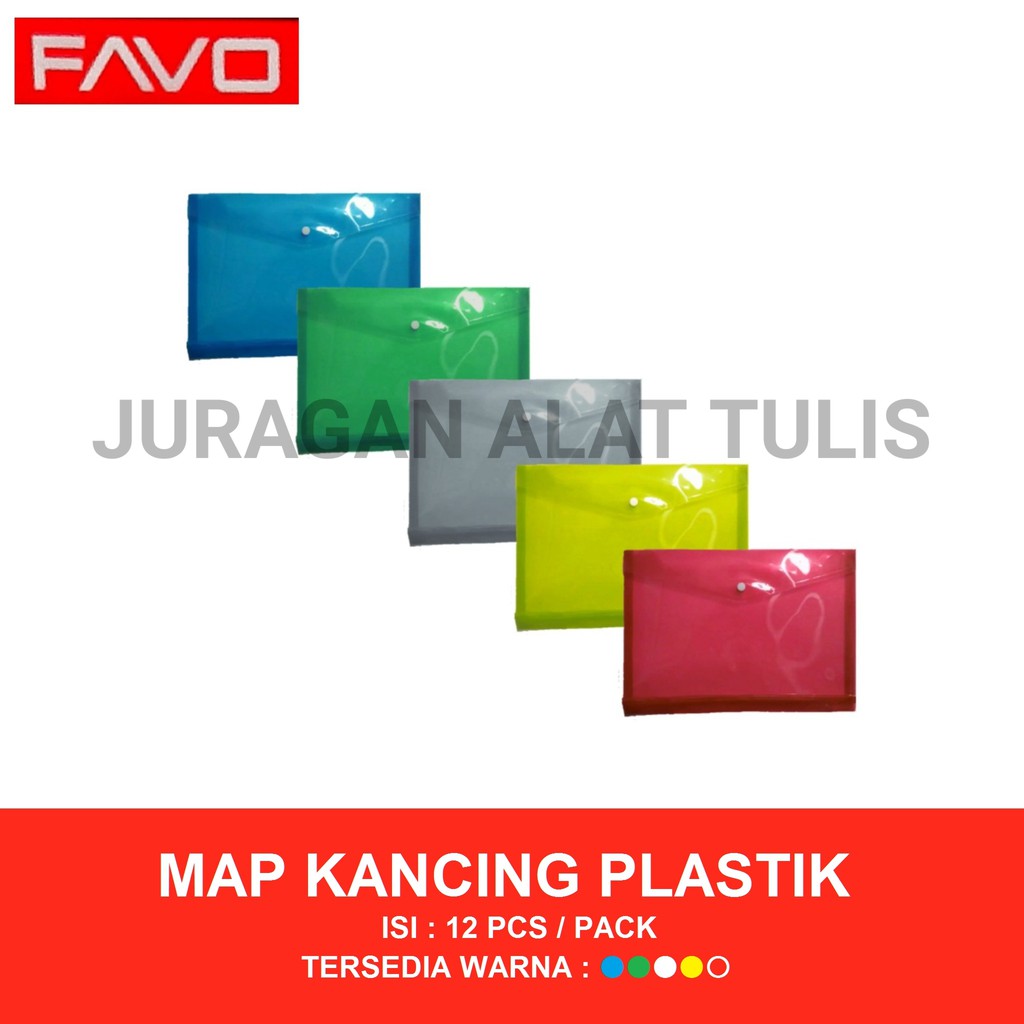 

MAP KANCING PLASTIK FAVO