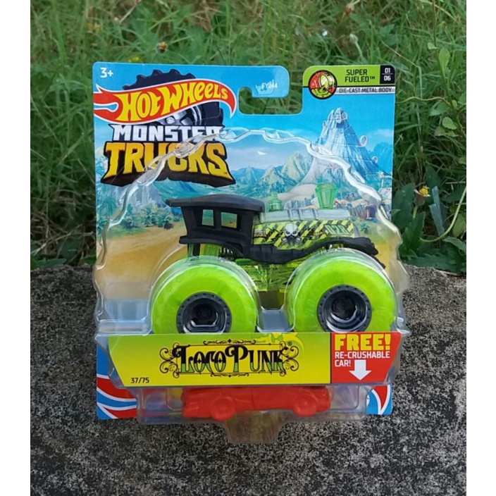 hot wheels monster truck Loco punk