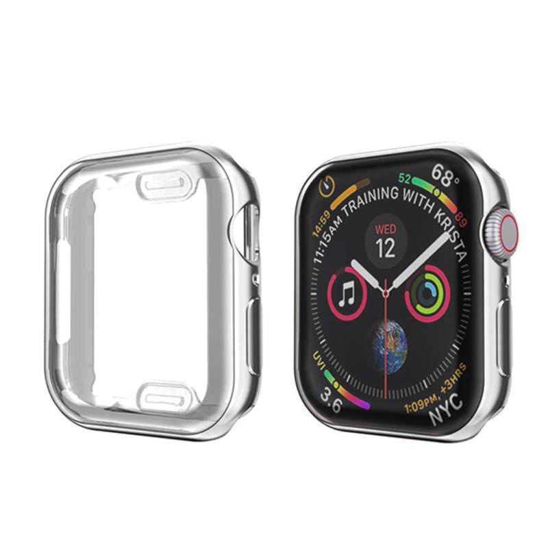 Case Pelindung Layar Apple watch 8 7 45mm 41mm iWatch 6 / 5 / 4 / SE 44mm 40mm 3 42mm / 38mm Bahan TPU Bumper