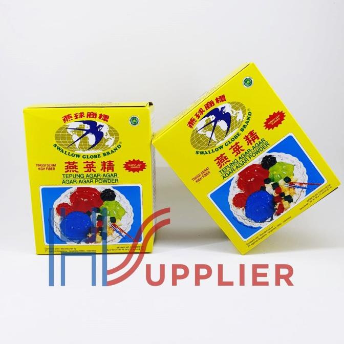 

[COD] Agar-Agar Powder Putih Swallow Globe [COD]