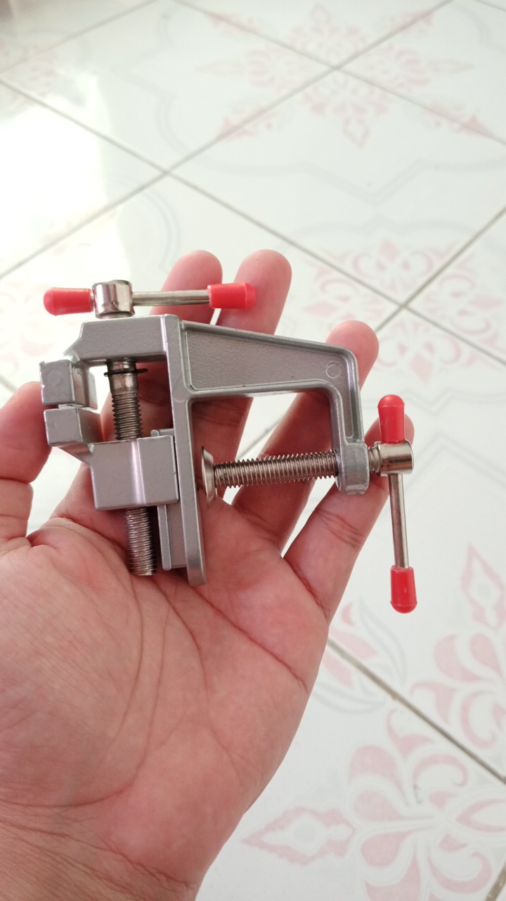 Catok Meja Mini Berkualitas Mini Bench Vise Clamp For Craft Woodworking Gundam Jewellery Diy Etc