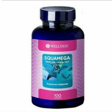 Wellness Squamega Squalene omega 369 isi 100 softgels