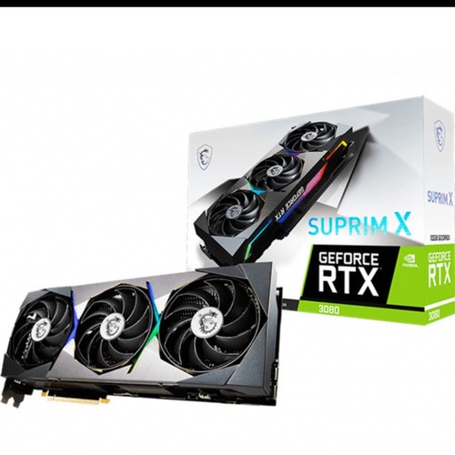 VGA MSI NVIDIA GeForce RTX 3080 SUPRIM X 10G LHR