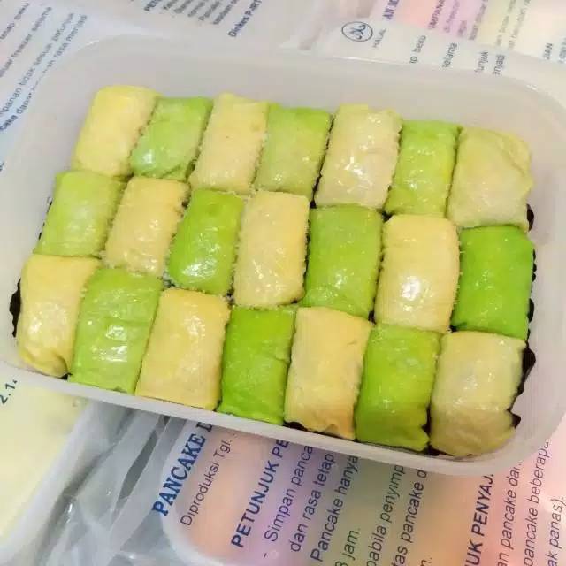 

Pancake durian non cream isi 21pc