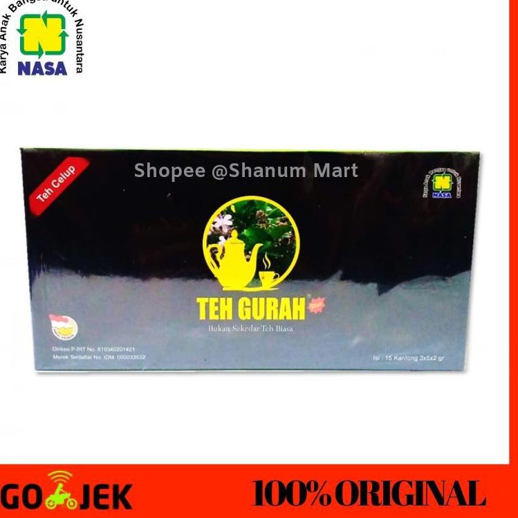 

(Ready stock) ☑ Teh Gurah Nasa - Teh Herbal Nasa - Menjaga Kesehatan Tubuh - Original Nasa ➴➢ Bayar Di Tempat