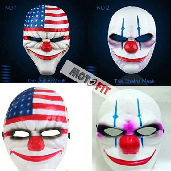 masker tengkorak setengah half mask skull topeng airsoft sepeda bicycle new normal