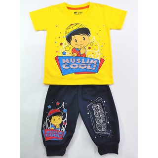 Setelan anak muslim cool baju anak joger 1 9tahun M Vin Setelan anak muslim cool baju anak joger 1 9tahun M Vin