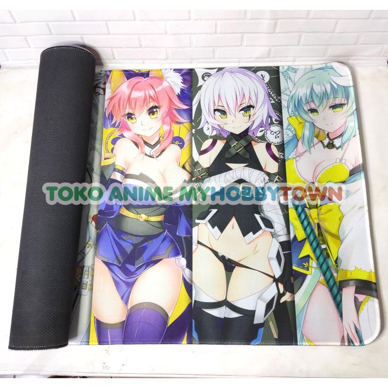 Mousepad Anime Gaming - Deskpad - Fate : Girls Line Up Saber Tamamo