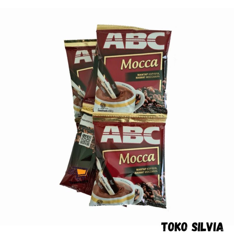 

Kopi ABC MOCCA 27gr - 1 Renceng (10 sachet)