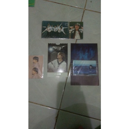 POTOCARD SUGA BTS OFFICIAL PERSONA/SLA/TIKET SUGA/Postcard + Photocard official BTS BE suga