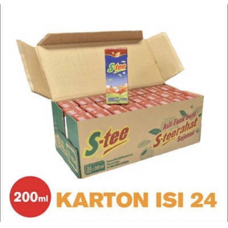 

S-tee Kotak 200ml isi 24