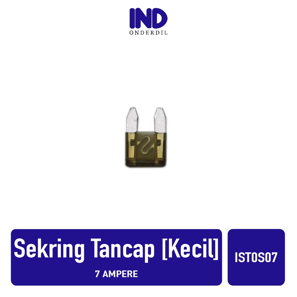 Sekring-Sikring Tancap-Fuse Blade Kecil7 A-7A-Ampere