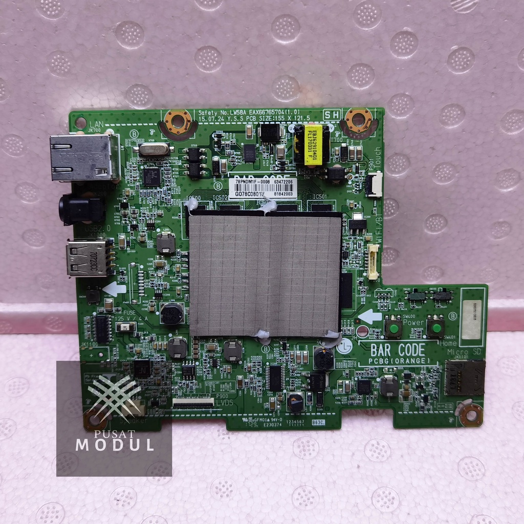 MAINBOARD LG 10SM3TB Digital Signage EAX66765704 EBR81842001 LW58A