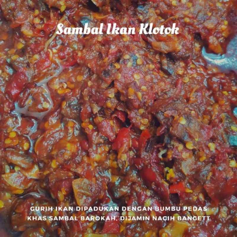 

Sambal ikan klotok / Sambal barokah