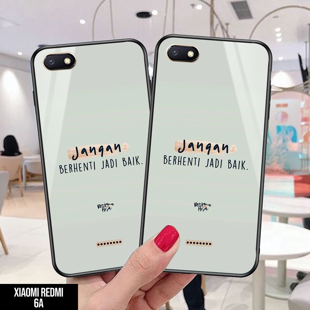 Case XIAOMI REDMI 6A - Casing XIAOMI REDMI 6A Terbaru TOP ONE CASE [ QUOTES ] Silikon XIAOMI REDMI 6