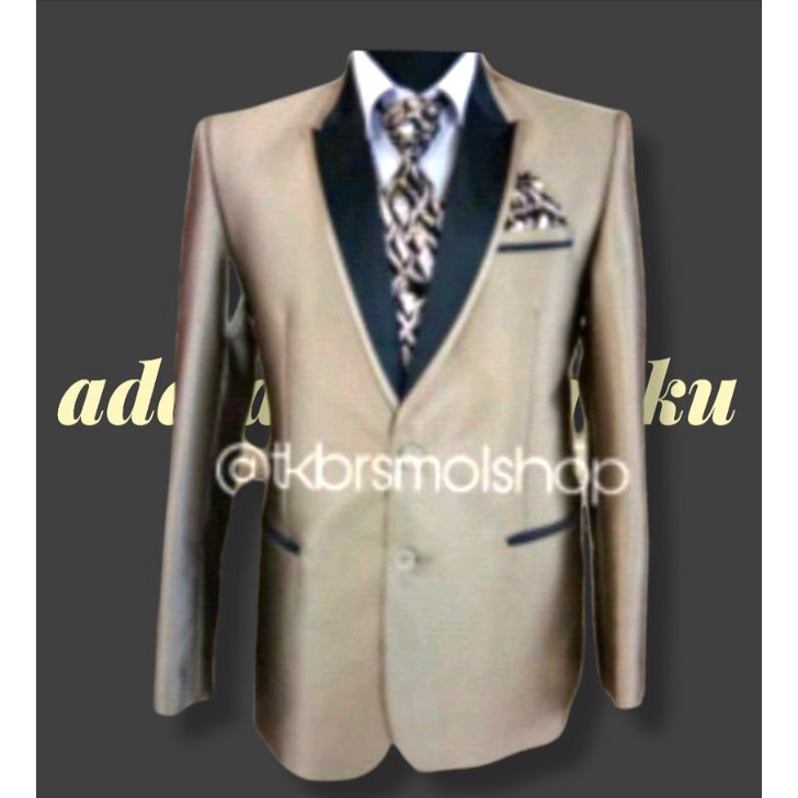 jas pengantin mocca /jas wedding premium mocca
