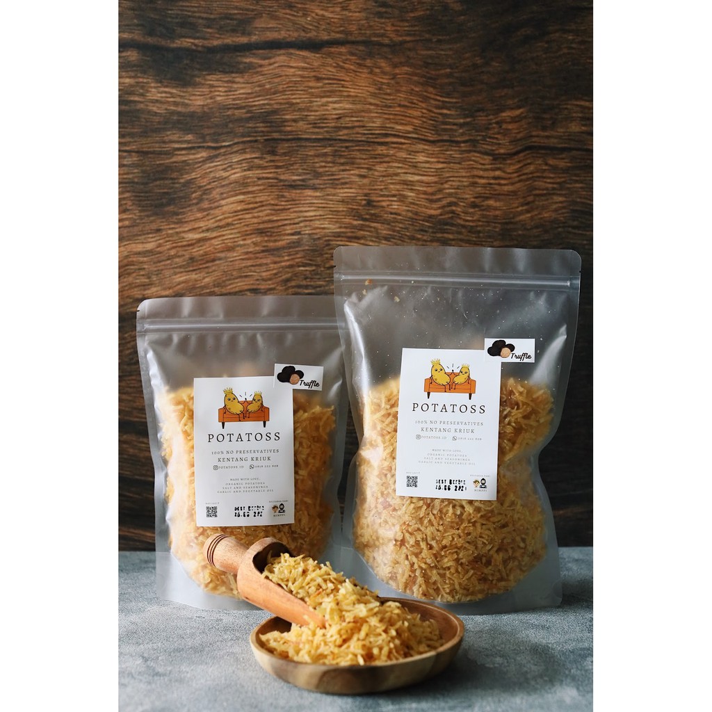 

(Jumbo - Truffle) Potatoss Kentang Kriuk Serut 500gr