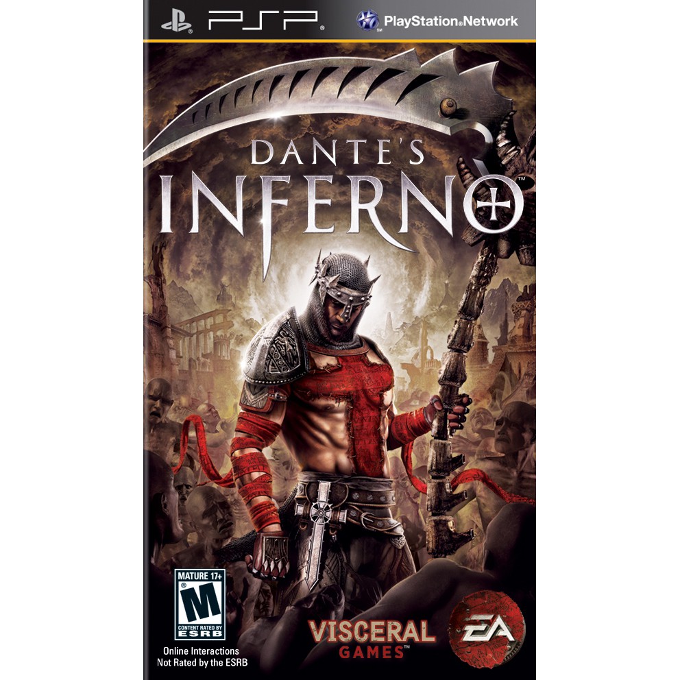 PSP Game ROM - Dante's Inferno