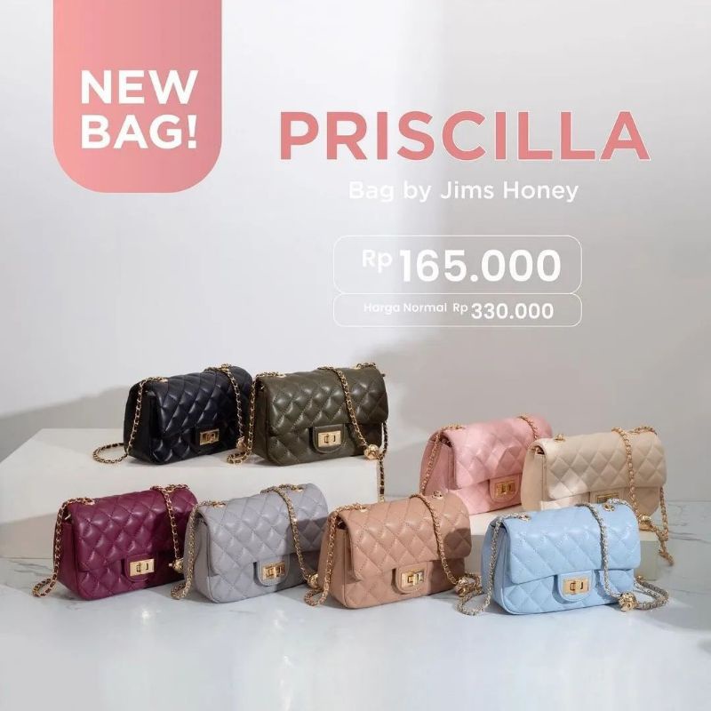 PRISCILLA BAG JIMSHONEY TAS SELEMPANG WANITA