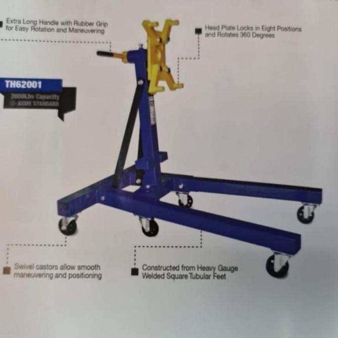 Jual Engine Stand 2000Lbs Dudukan Mesin 900Kg Ori Shopee Indonesia