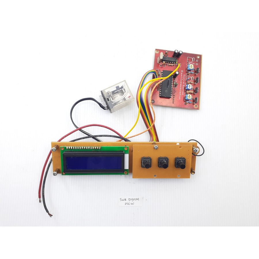 SWR protek digital dengan LCD untuk 250 Watt