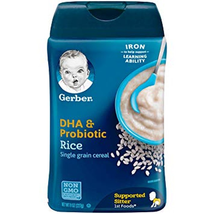 Gerber DHA and Probiotic Single-Grain 