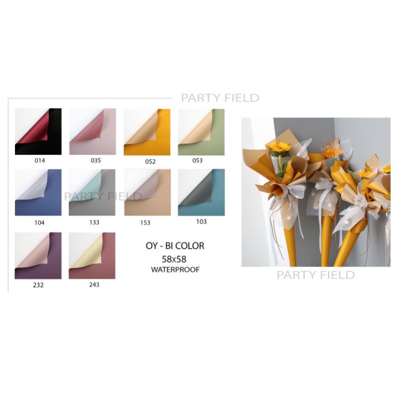 

[5LEMBAR] OY2 kertas bunga / flower wrapping paper / HIGH QUALITY
