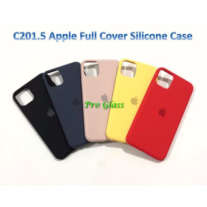 C201.5 IPHONE 11 PRO ORIGINAL FULL APPLE SILICON LEATHER CASE SILICONE