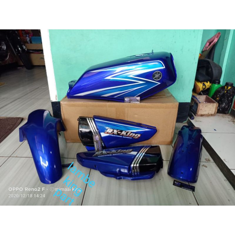 Tangki RX king 2003 biru full set