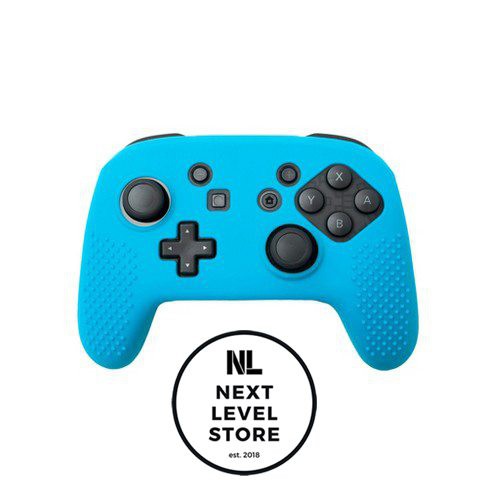Silicone Case Pro Controller Nintendo Switch Rubber Protector - Biru