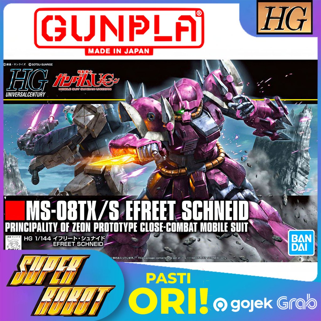 BANDAI HG MS-08TX/S Efreet Schneid - HGUC