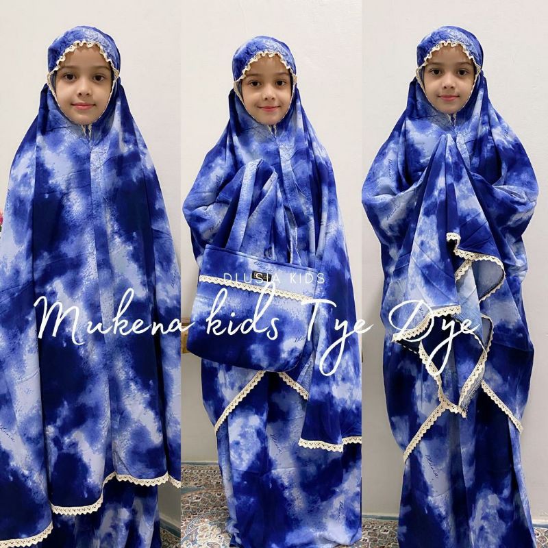 Mukena kids TieDye
