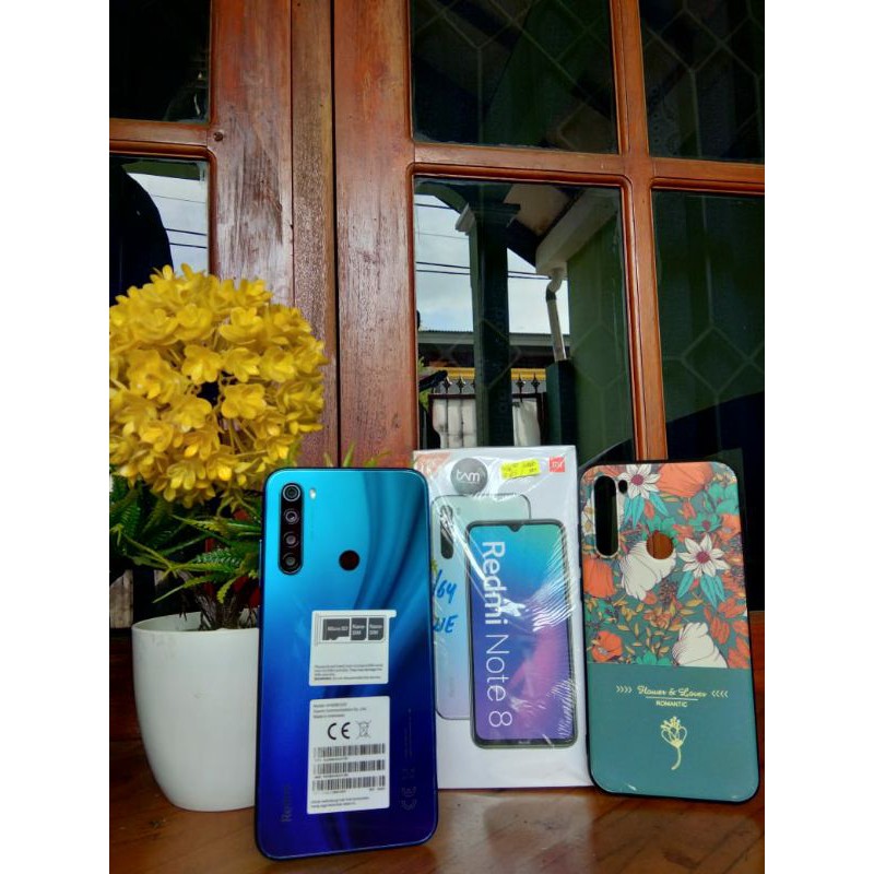 REDMI NOT 8 RAM 4/64 Blue Second Like New