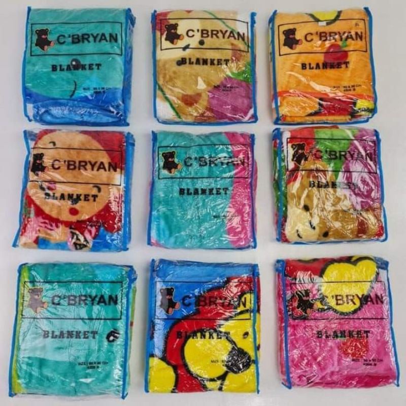 SELIMUT BULU BAYI CBRYAN || SELIMUT TOPI BABY C'BRYAN