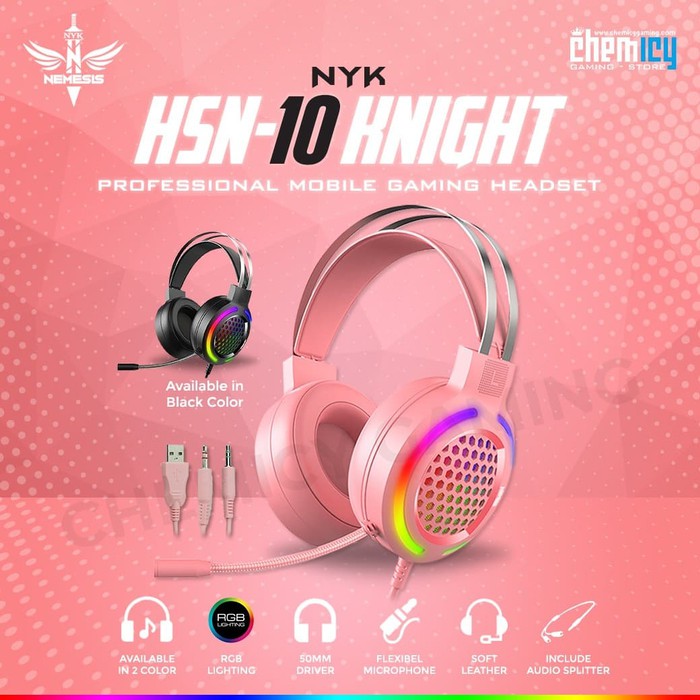 NYK HS-N10 Knight RGB Gaming Headset