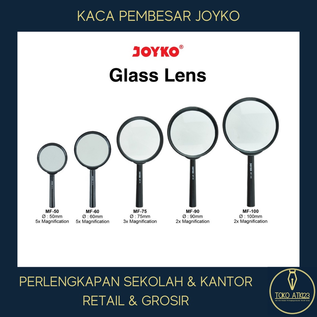 Kaca Pembesar / Magnifier Joyko MF-75