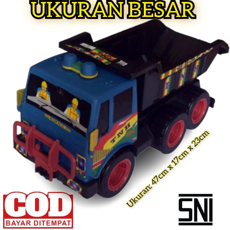 Mainan mobil Truck Pasir Ukuran Besar / koleksi mainan mobil Truck Pasir anak / Mobil mobilan