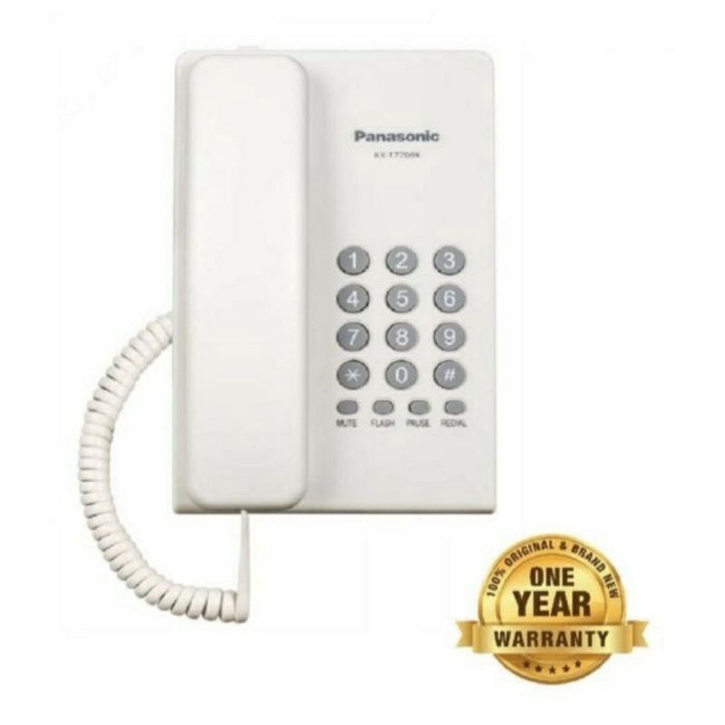 TELPON PANASONIC KX T 7700 ORIGINAL - Telepon Kabel Rumah Kantor T7700